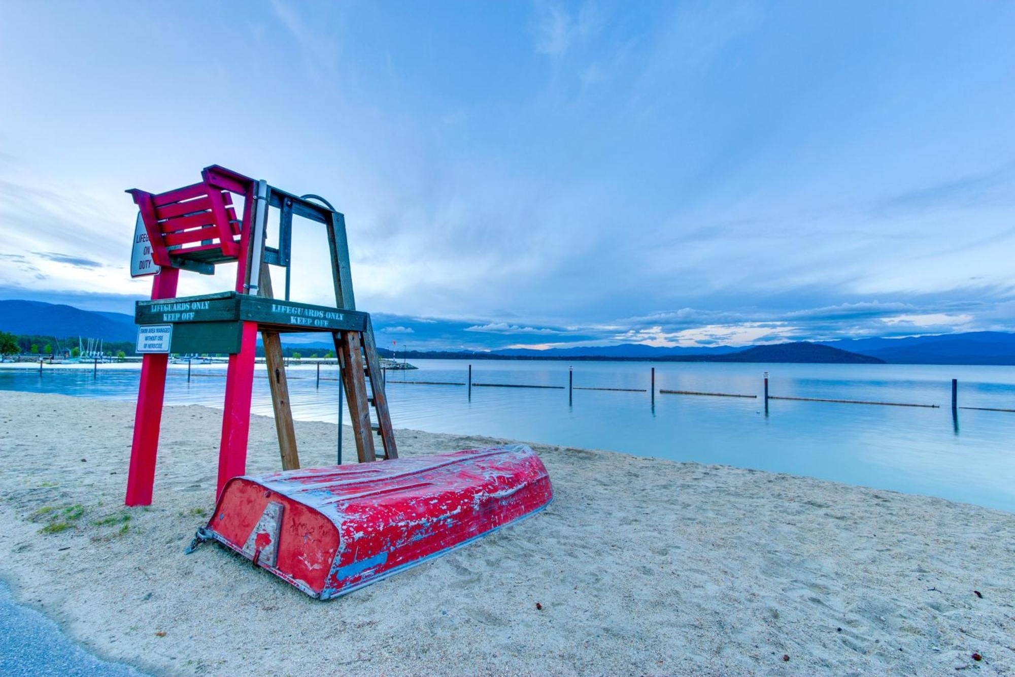 Bottle Bay Lakefront Lodge Sandpoint Exteriér fotografie