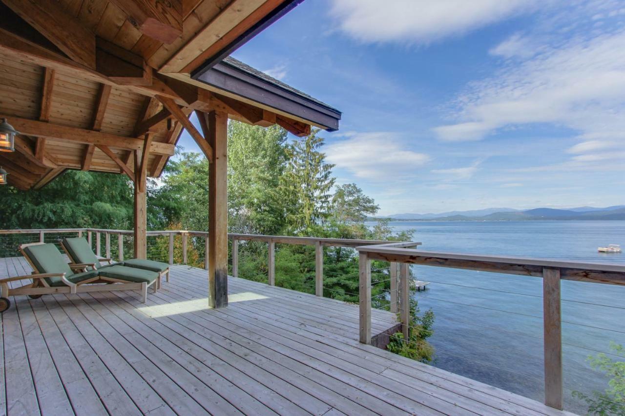 Bottle Bay Lakefront Lodge Sandpoint Exteriér fotografie