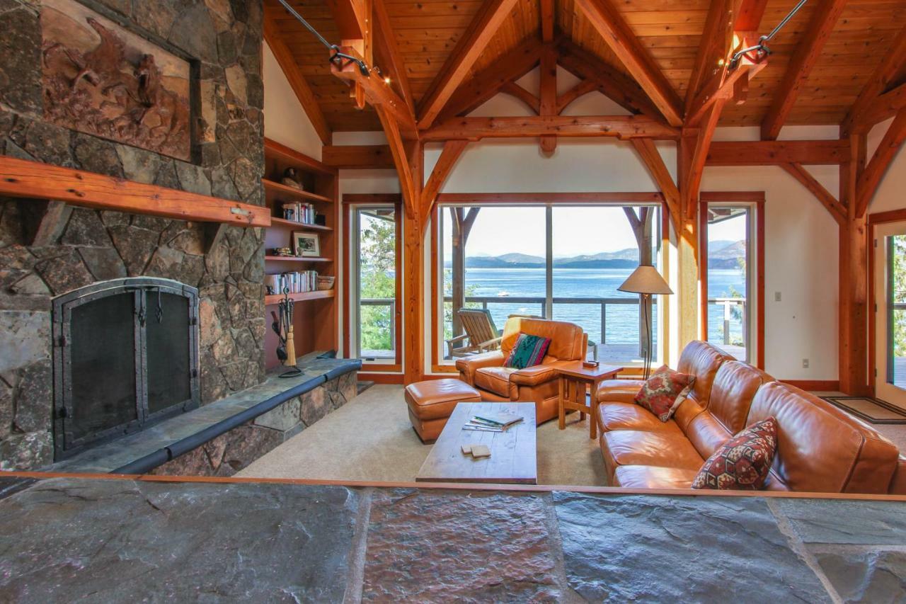 Bottle Bay Lakefront Lodge Sandpoint Exteriér fotografie